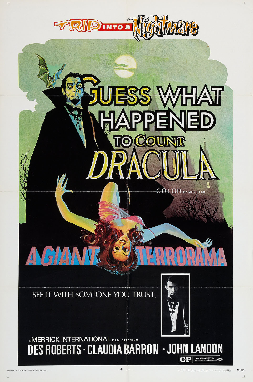 GUESS WHAT HAPPENED TO COUNT DRACULA?